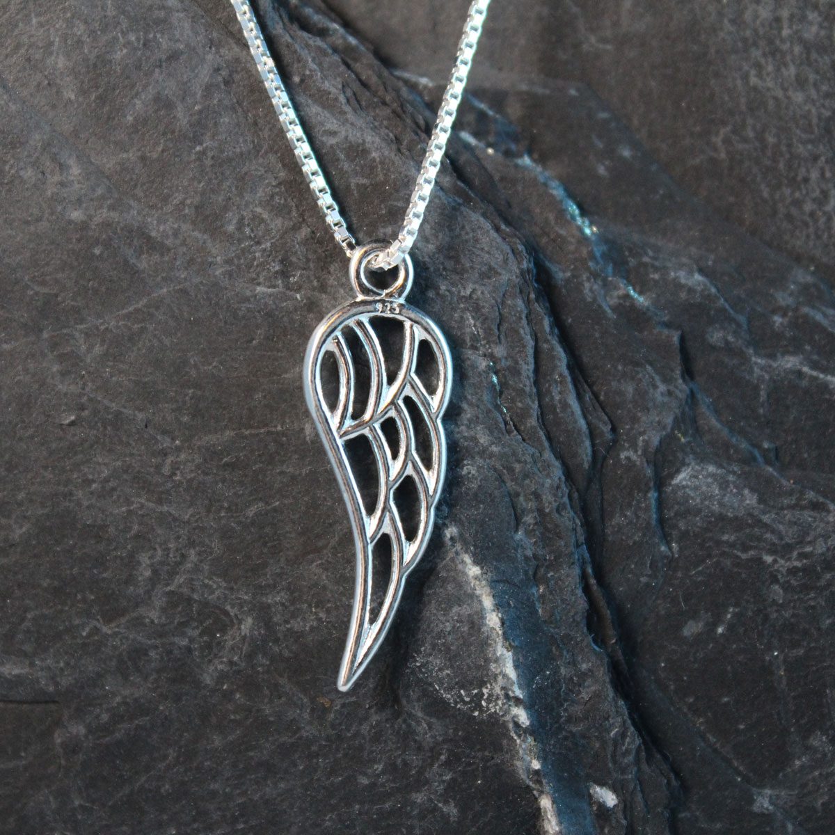 Schmuckextra Flügel Silber