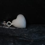 Muttermilchschmuck Charm Herz aus Muttermilch