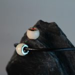 Muttermilchschmuck Großlochperlen facettiert aus Muttermilch