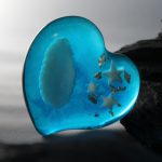 Muttermilchschmuck Glücksbringer mit Milchinlay