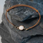 Armschmuck mit Muttermilchtropfen roségold