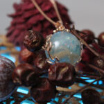 Tierzauber Perle mit Blumenranke