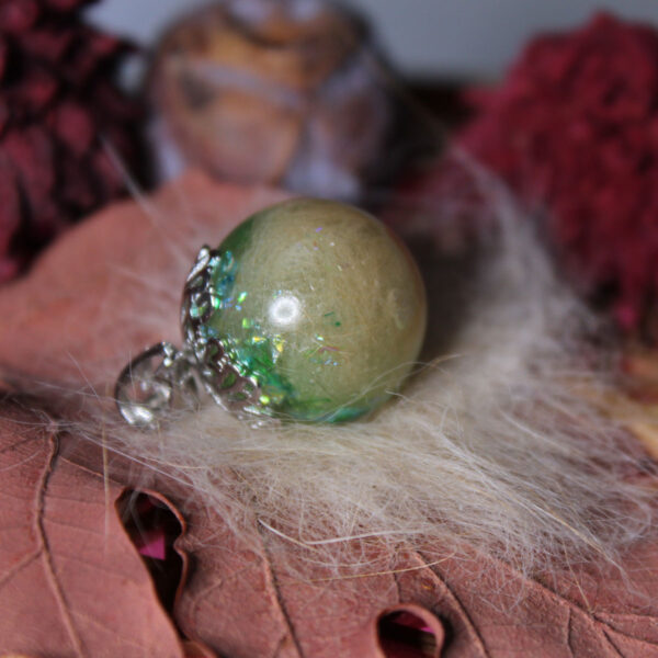 Tierzauber Perle mit Blütenkappe